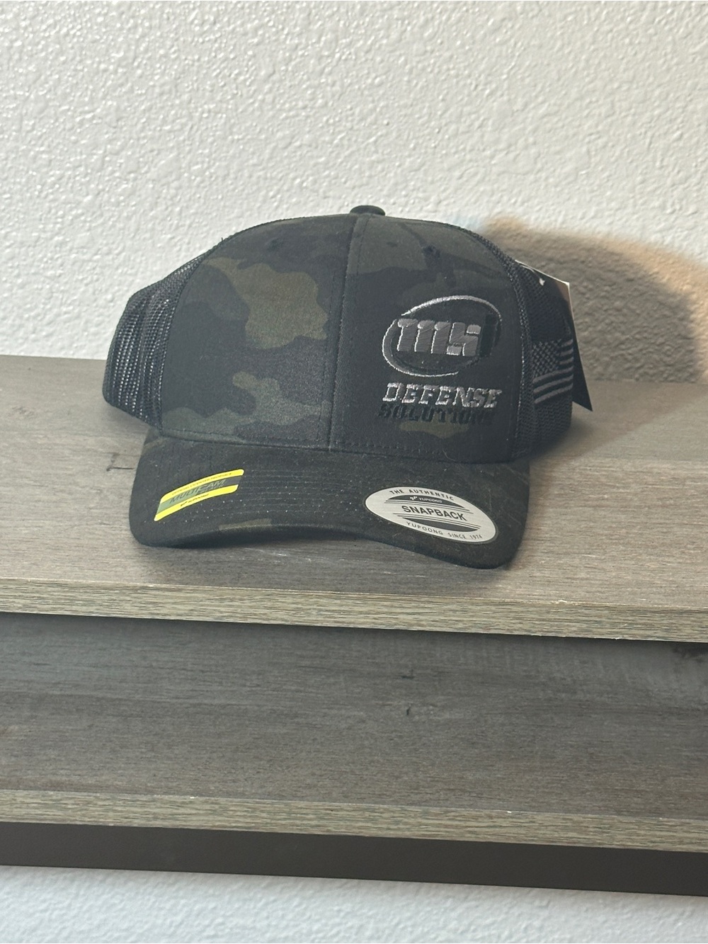 MIS Defense Solutions Multicam Black Trucker Hat Snapback NWT